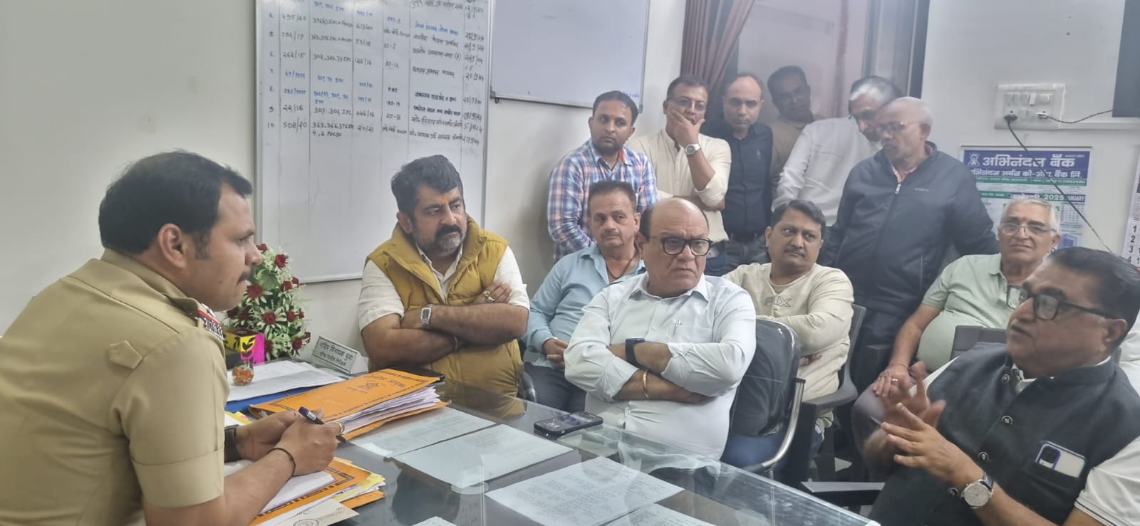 व्यापारिक प्रतिष्ठानों में बढ़ रही चोरी की घटनाओं पर लगाम लगाने की अपील: एन.वी.सी.सी.