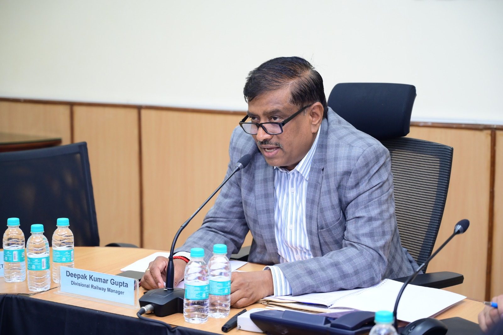 मंडल रेल उपभोक्ता सलाहकार समिति की प्रथम बैठक संपन्न