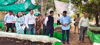 क्षेत्रीय विकास कार्यों का जिलाधिकारी द्वारा निरीक्षण